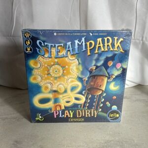 Steam Park Play Dirty Expansion Board Game NEW SEALED FREE SHIPPING